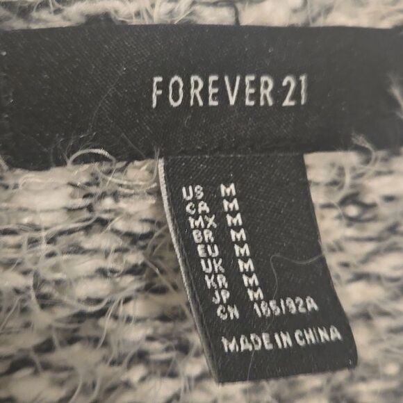 Forever 21 Gray Open Front Cardigan - Picture 5 of 7